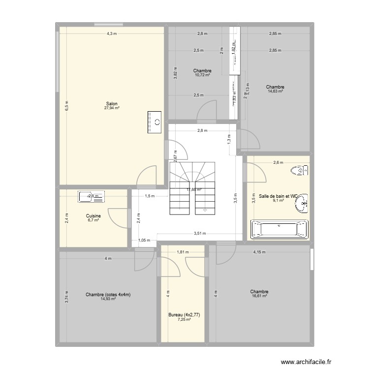 Chassepierre 1er. Plan de 0 pièce et 0 m2
