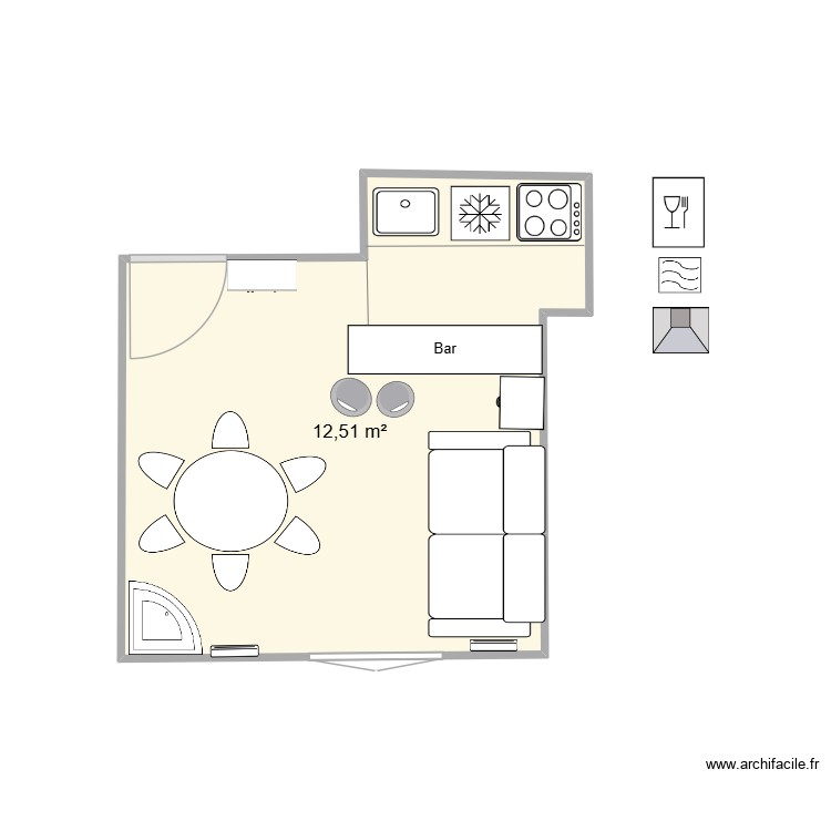 Valloire. Plan de 0 pièce et 0 m2 Valloire. Plan de 0 pièce et 0 m2