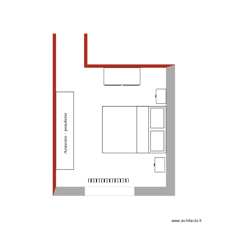 Chambre 4. Plan de 0 pièce et 0 m2