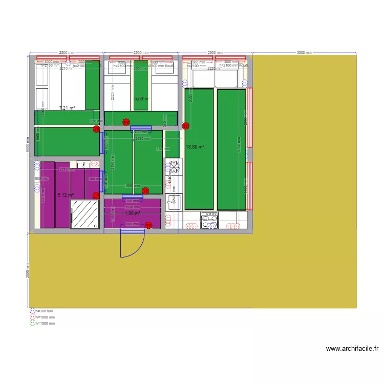 45 Дима ТП. Plan de 