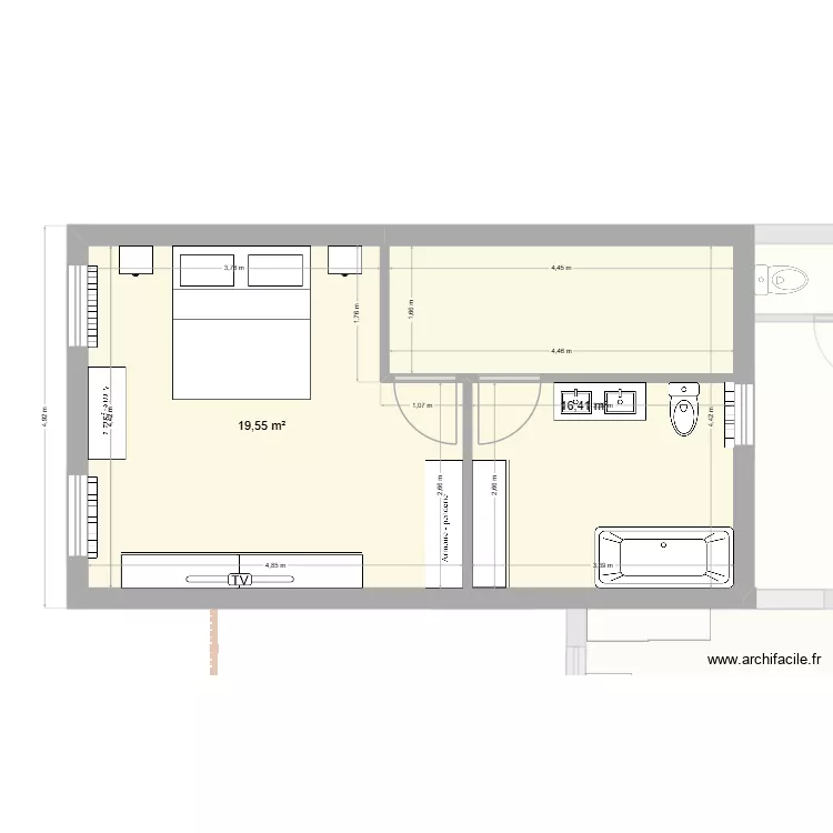 56 ch. de Bruxelles avec jardin + chambre + SDB. Plan de 7 et 144 m² 56 ch. de Bruxelles avec jardin + chambre + SDB. Plan de 7 et 144 m²