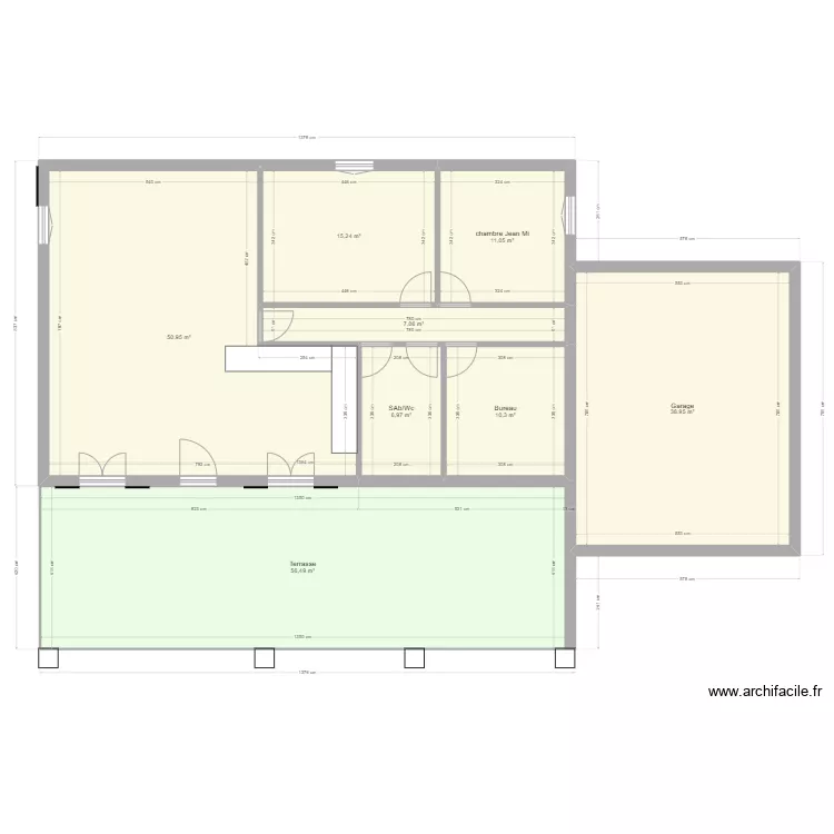 Maison LB 08/2024 . Plan de 