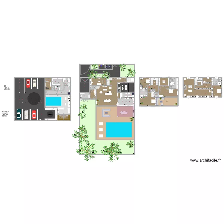 euromillion. Plan de 47  et 1872 m²