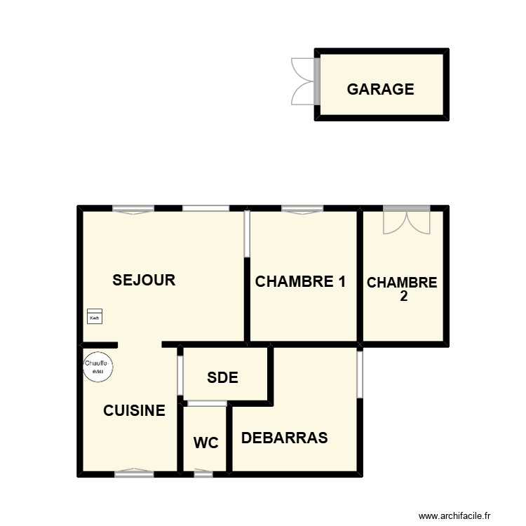 DELFORGES. Plan de 0 pièce et 0 m2