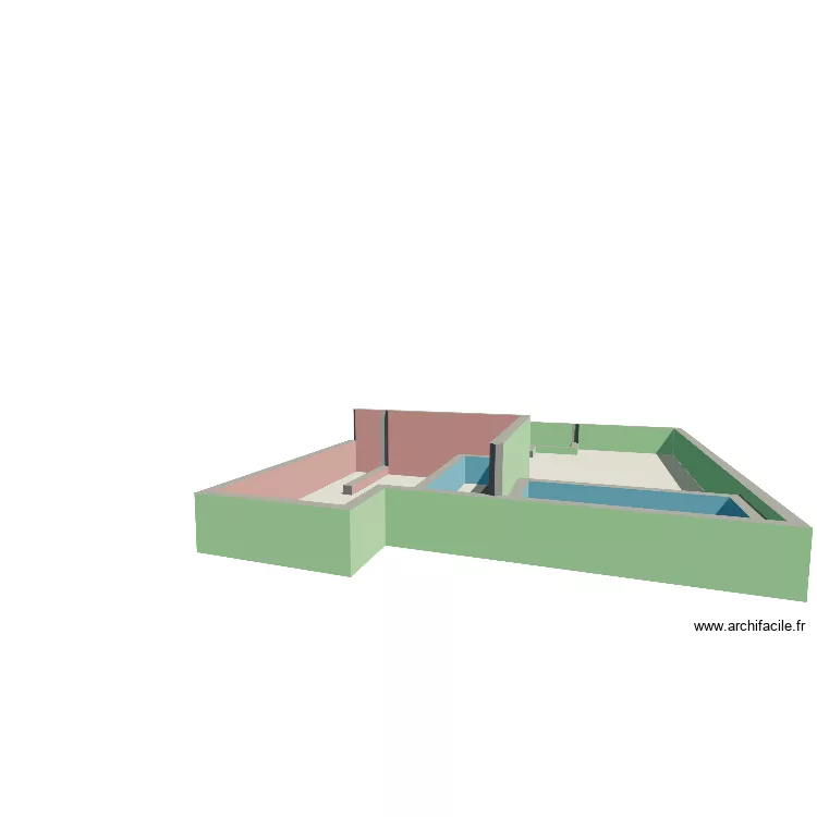 Casa 5. Plan de 20 et 331 m² Casa 5. Plan de 20 et 331 m²