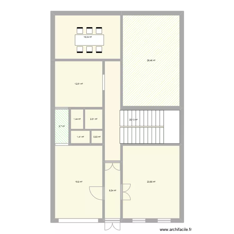 BOUKH1. Plan de 12 et 135 m² BOUKH1. Plan de 12 et 135 m²