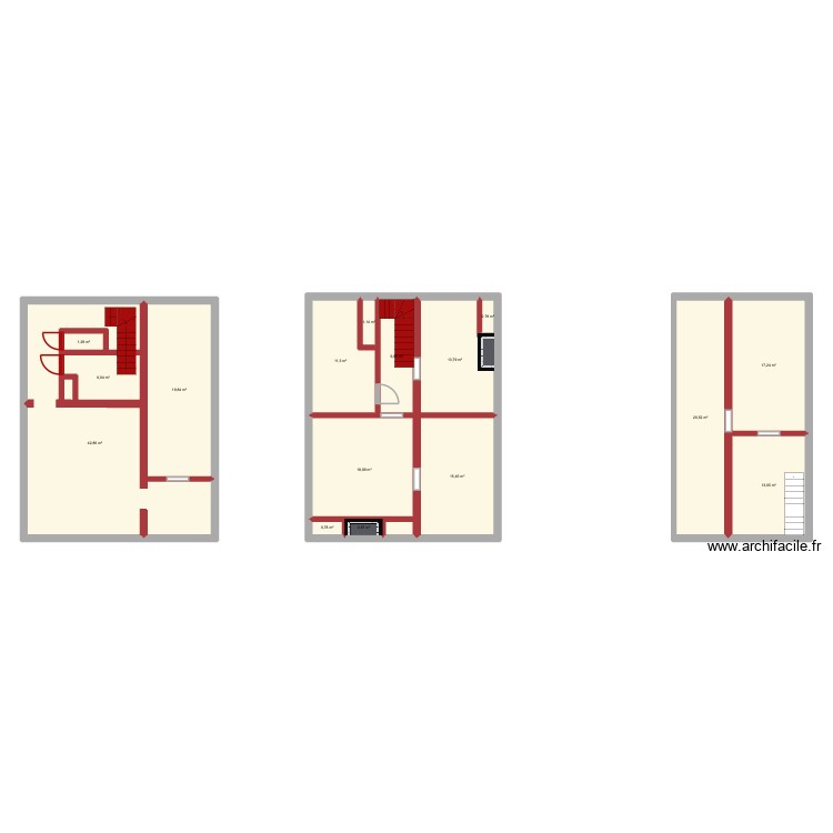 Maison &agrave; diviser Launca. Plan de 0 pièce et 0 m2