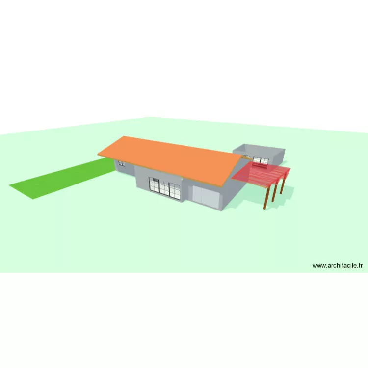 maison lionel 126. Plan de 7  et 137 m²