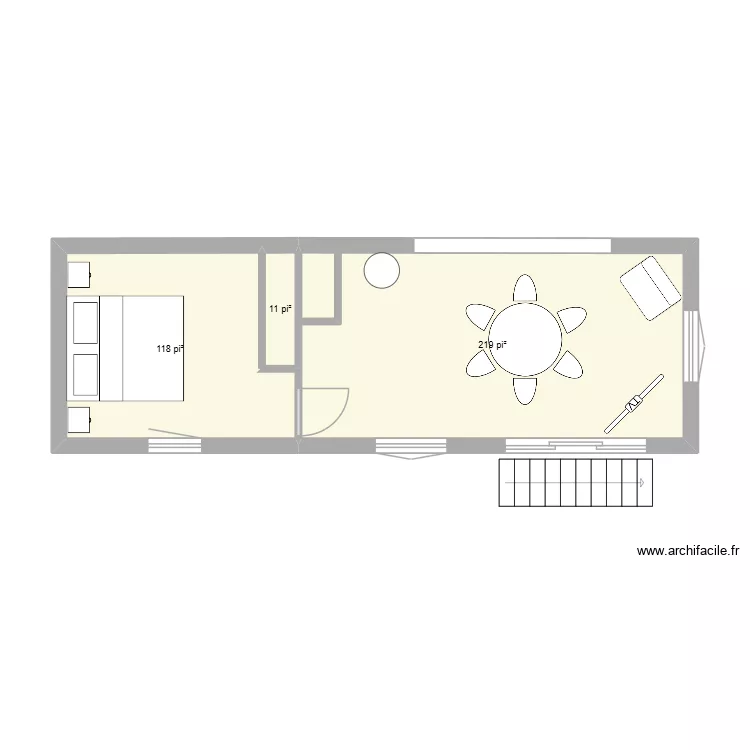 kevin ralonge. Plan de 3  et 32 m²