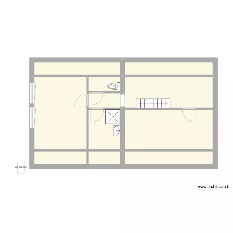 comble 3. Plan de 9 Pièces et 54 m² comble 3. Plan de 9 Pièces et 54 m²