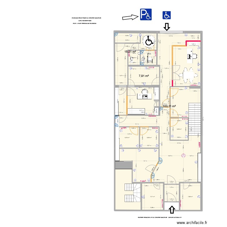 Sveltéo 6. Plan de 11 pièces et 192 m2