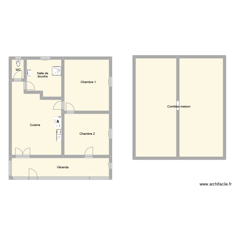 leseche amison. Plan de 0 pièce et 0 m2 leseche amison. Plan de 0 pièce et 0 m2