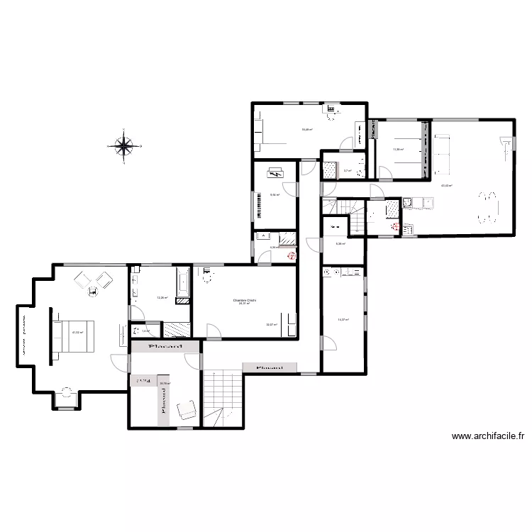 1er Orée 3 CHAMBRES. Plan de 1er Orée 3 CHAMBRES. Plan de