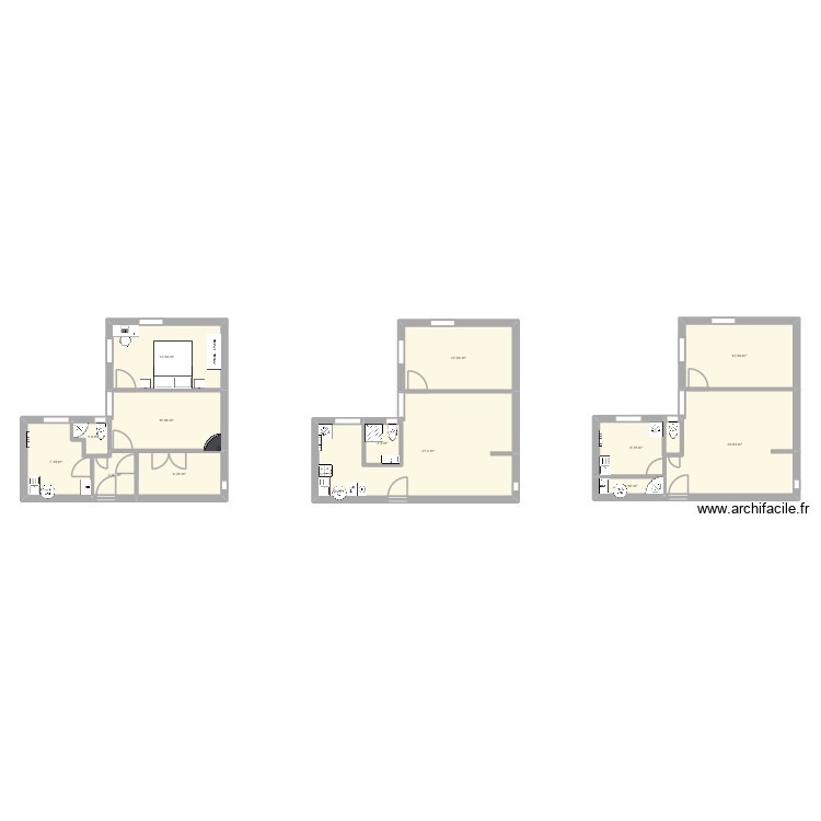Existant amélioré. Plan de 0 pièce et 0 m2