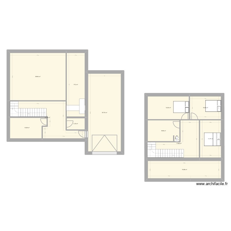 MAISON ORIEL. Plan de 0 pièce et 0 m2