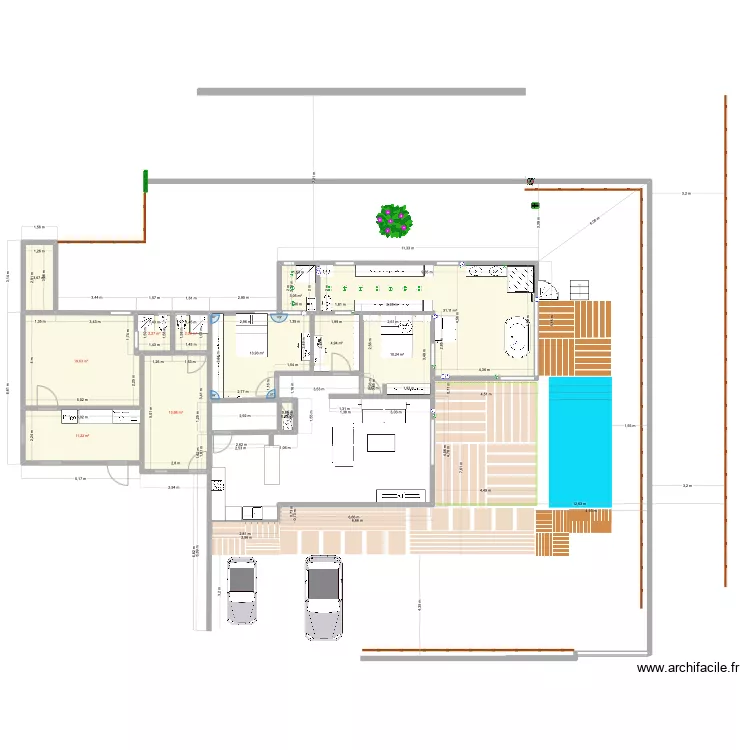 T2+STUDIO 24082025. Plan de 