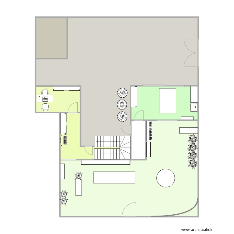caron fleur. Plan de 0 pièce et 0 m2