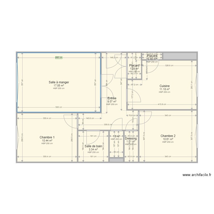 22 condorcet rdc G. Plan de 0 pièce et 0 m2