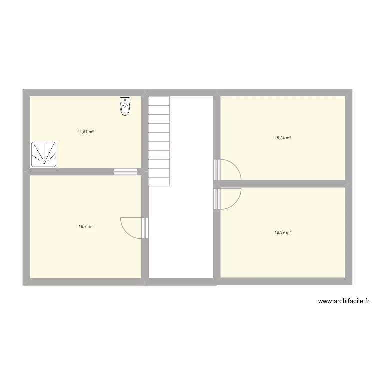 VAD D'ERRICO Haut. Plan de 4  et 60 m²