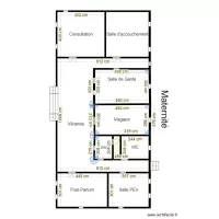 Vue en plan Maternit&eacute; TIEMELEKRO2