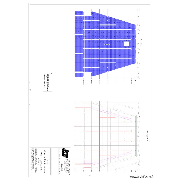 Calepinage gril. Plan de 0 pièce et 0 m2