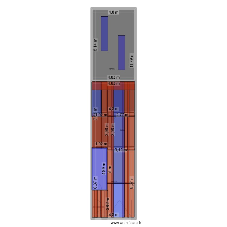 taller_2. Plan de 3 pièces et 112 m2