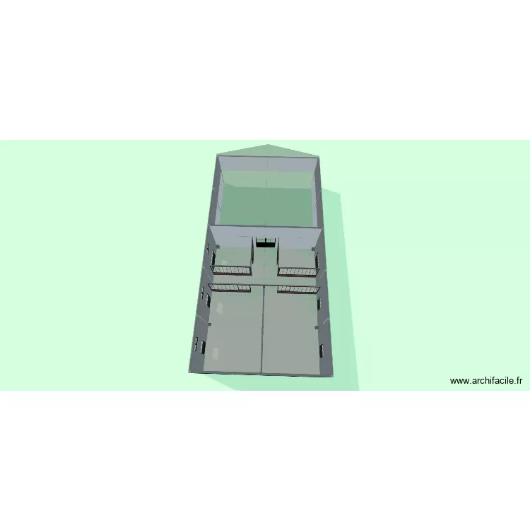 Batiment Vougy DefVF. Plan de 8  et 473 m²