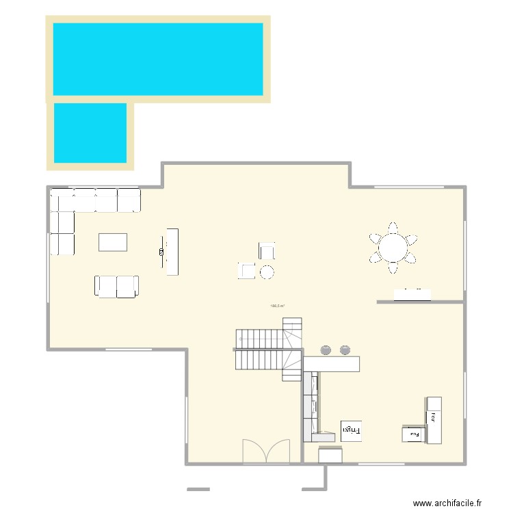 Ma maison Bloxburg. Plan de 1 pièce et 187 m2