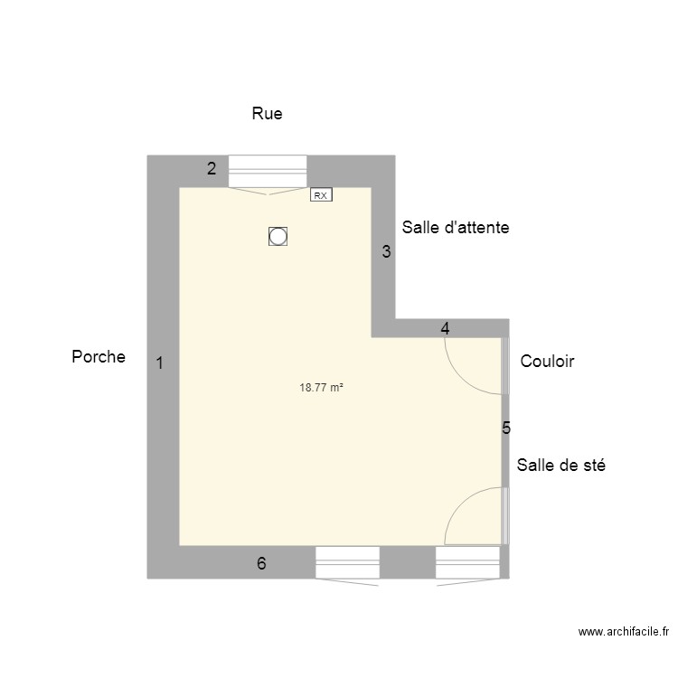 cabinet  1 Dr MARTIN. Plan de 0 pièce et 0 m2