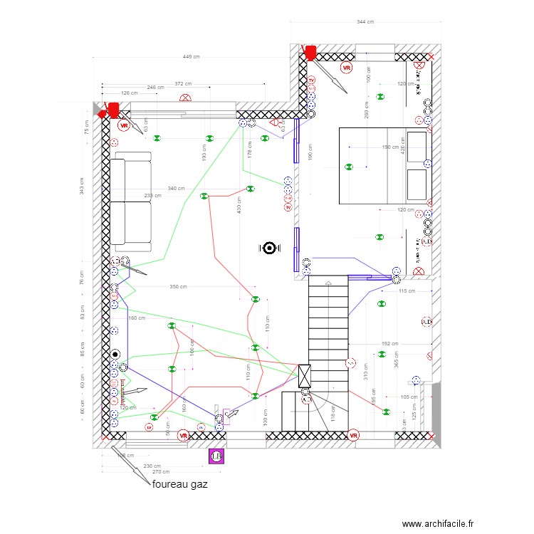 bondues. Plan de 0 pièce et 0 m2