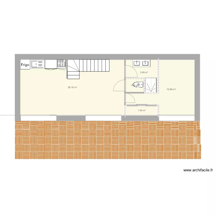 Plan appart garage. Plan de 