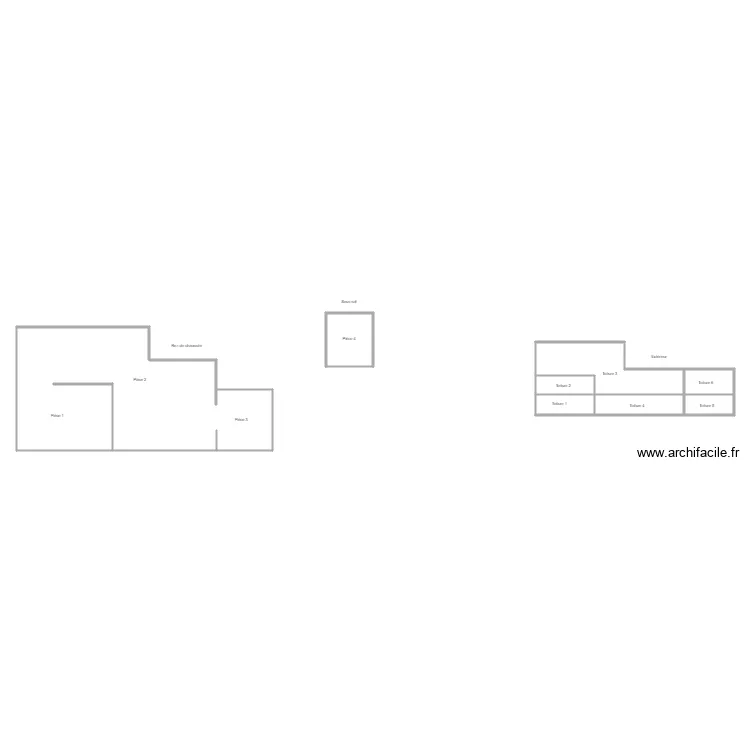 grange anth&eacute;ny. Plan de 