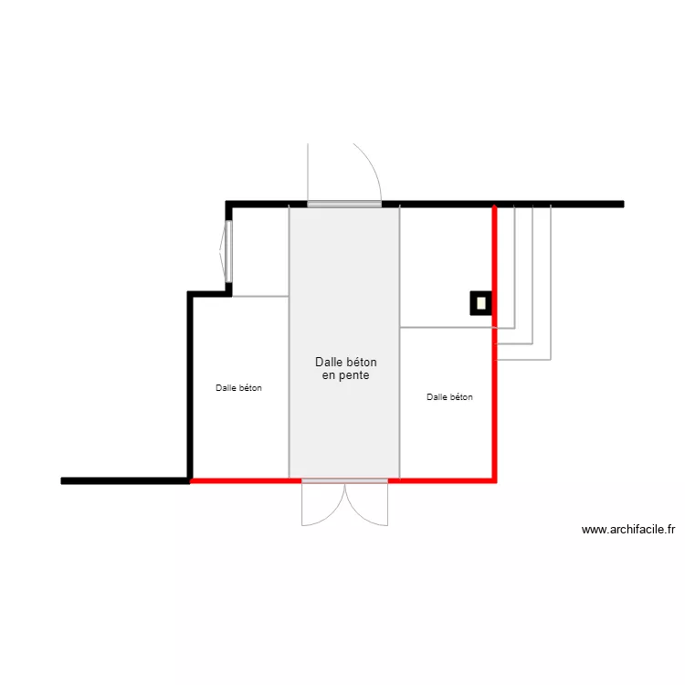 La Casserolette. Plan de 