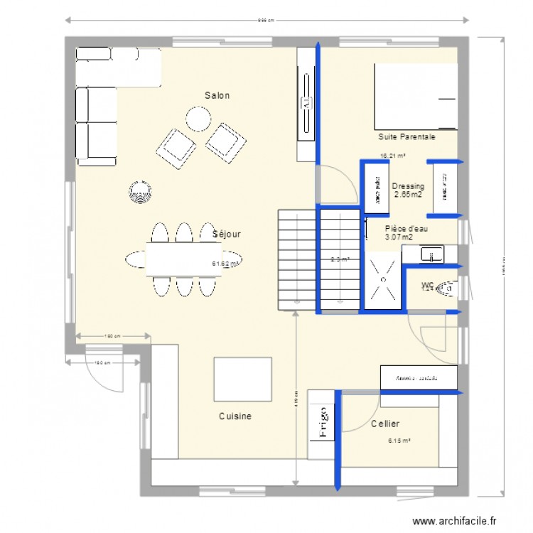 rossy l. Plan de 0 pièce et 0 m2