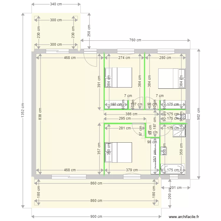 lyons. Plan de 