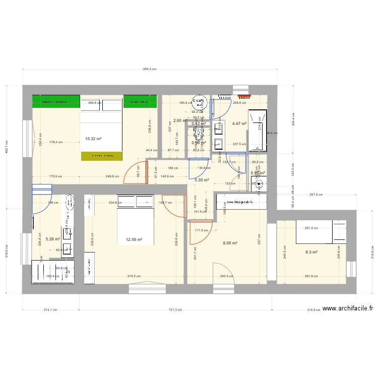 Evac Rc. Plan de 0 pièce et 0 m2