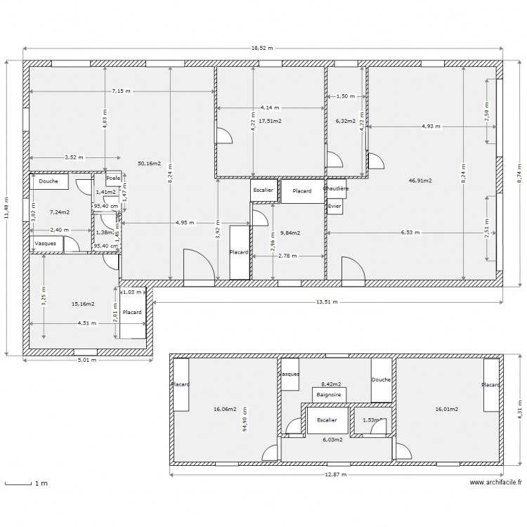 Maison 8. Plan de 0 pièce et 0 m2