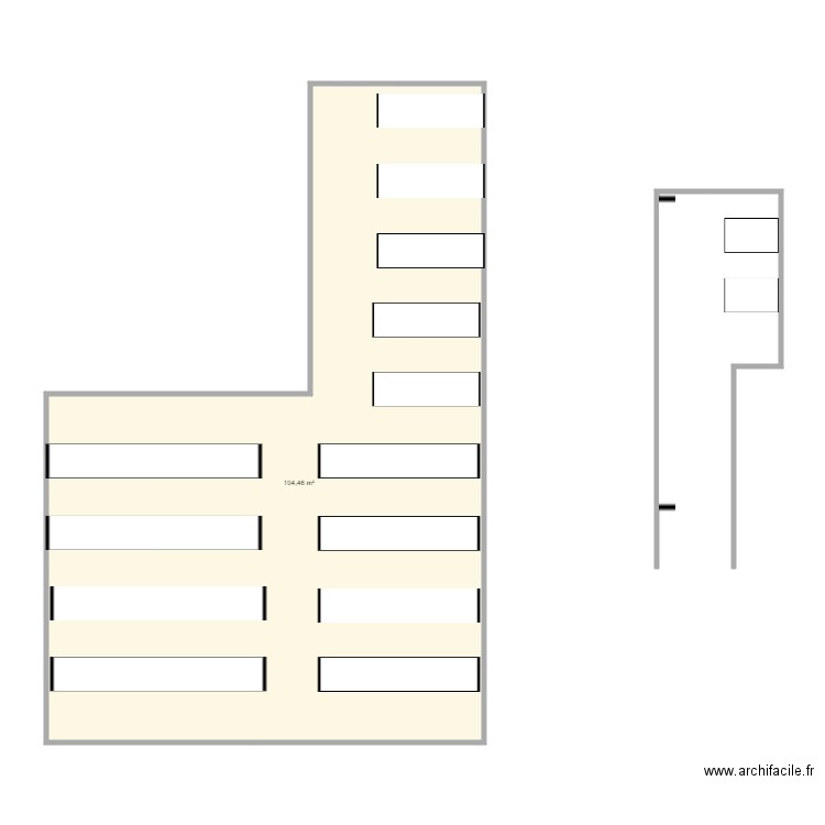 NCE1. Plan de 0 pièce et 0 m2