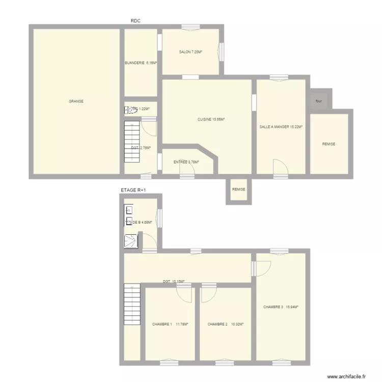 LETANG. Plan de LETANG. Plan de