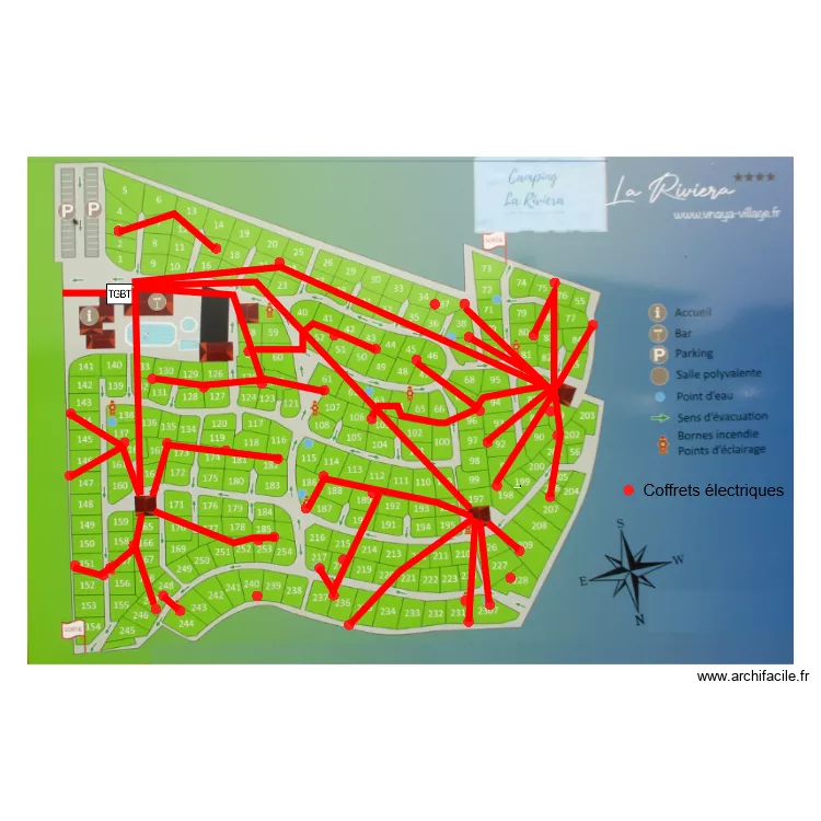 RIVIERA - ELEC. Plan de 