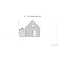 DP3 : Plan de coupe face Ouest