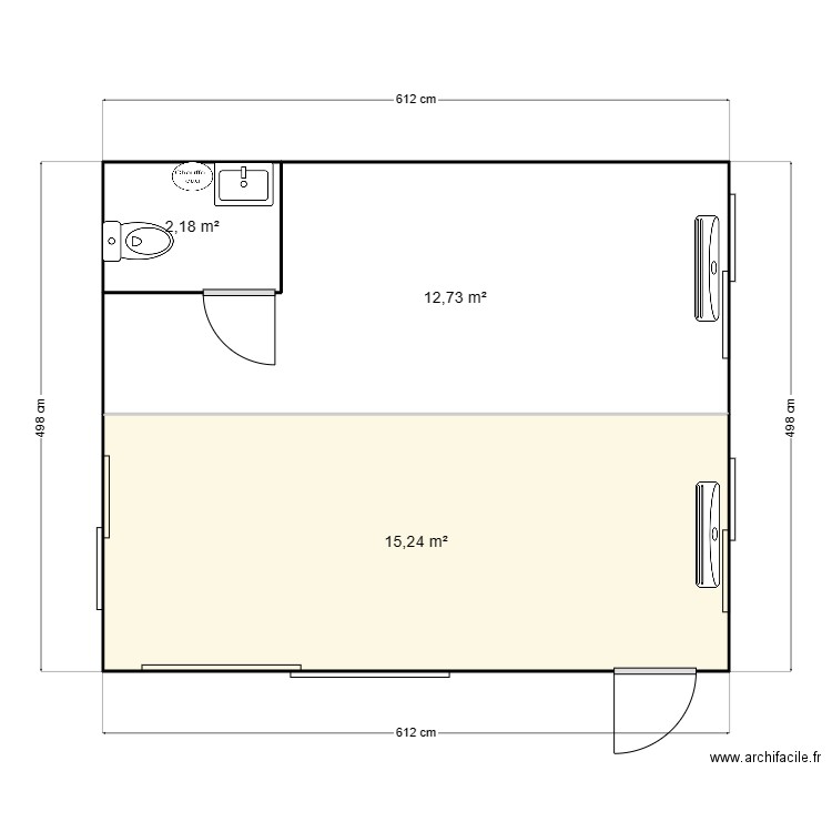 SCI CHAMPFLEURY. Plan de 0 pièce et 0 m2