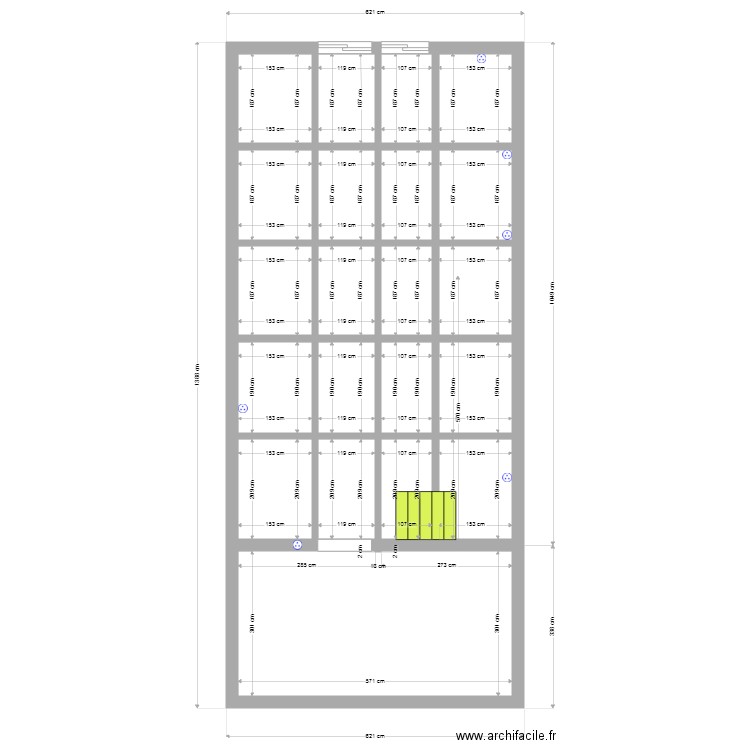 Comble Placo et rail. Plan de 0 pièce et 0 m2