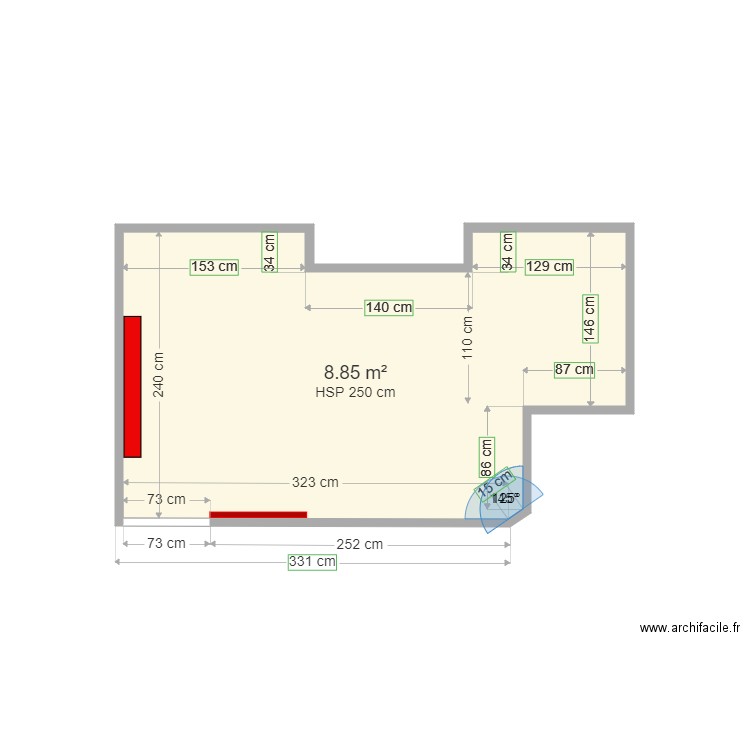 CH marian. Plan de 0 pièce et 0 m2