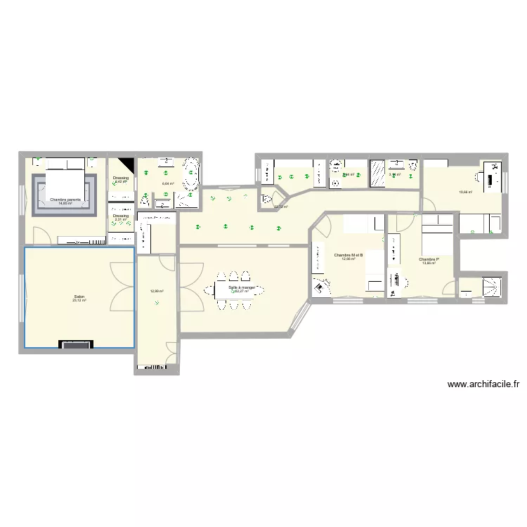 Appartement campagne première plan électrique. Plan de Appartement campagne première plan électrique. Plan de
