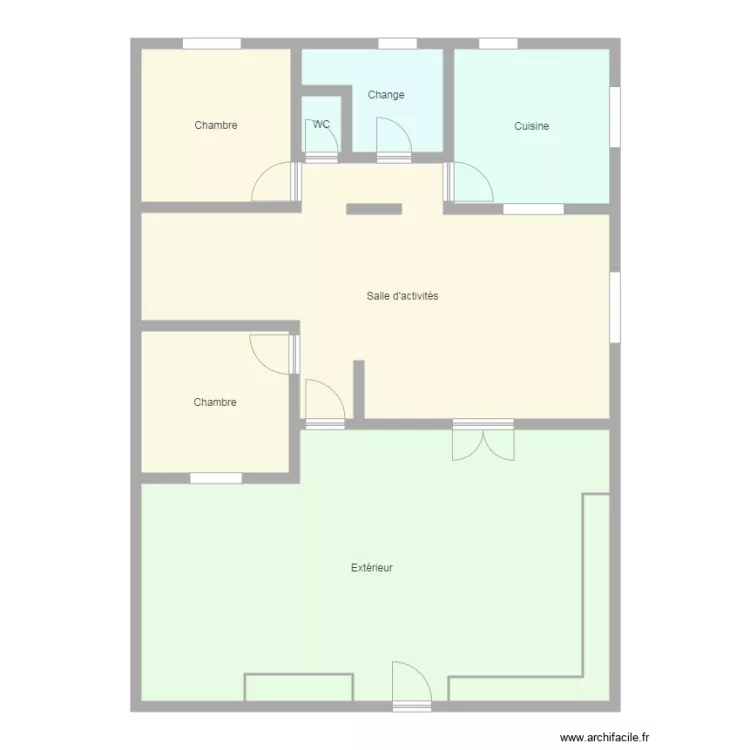 la plaine. Plan de la plaine. Plan de