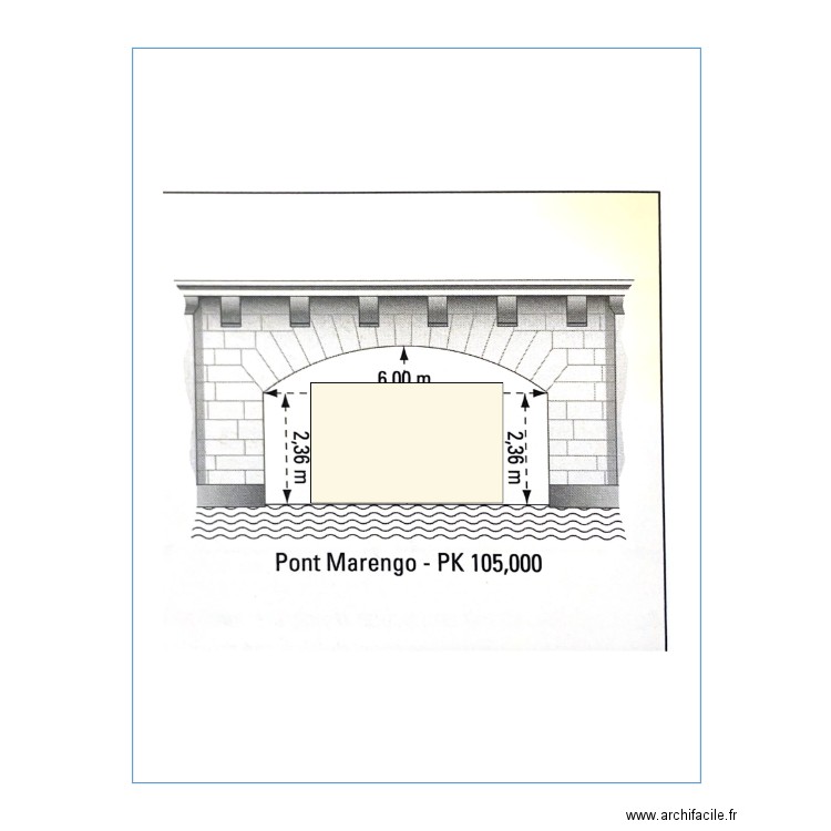 Pont de marengo. Plan de 0 pièce et 0 m2