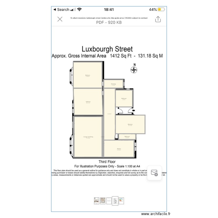 luxborough. Plan de 0 pièce et 0 m2