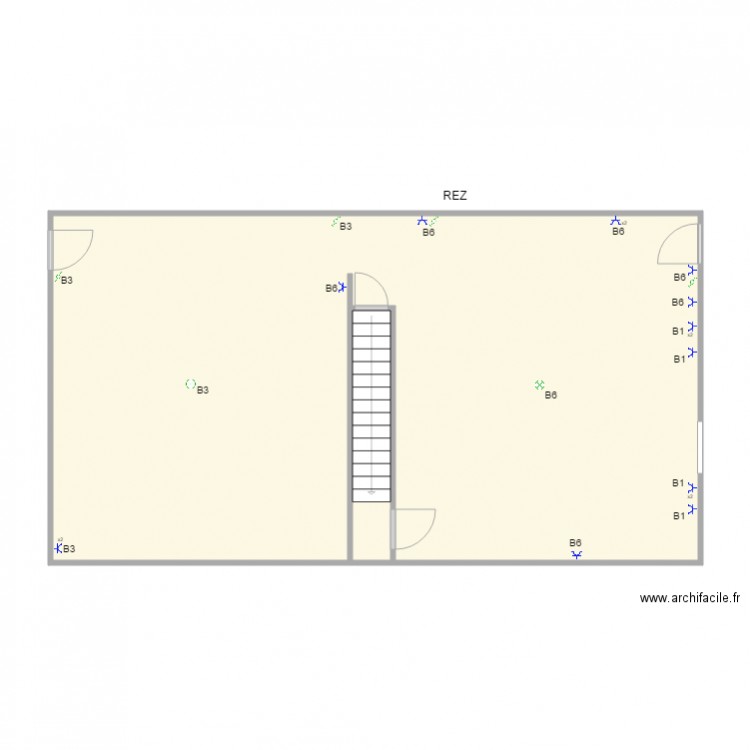 Hubert delfosse 29 REZ. Plan de 0 pièce et 0 m2