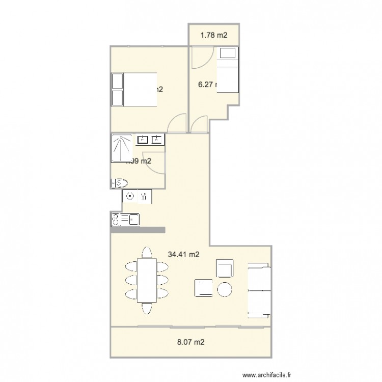 secher2. Plan de 0 pièce et 0 m2